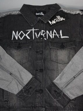Haculla - GUY AND HIS GUN DENIM JACKET- Size Medium - Mens